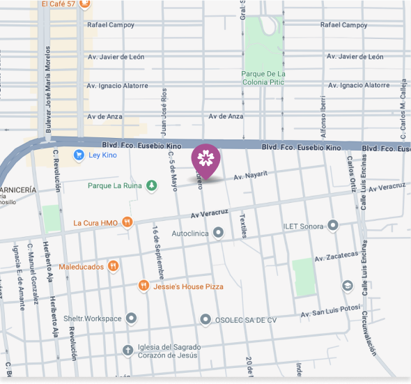 dirección kouden clinica dental