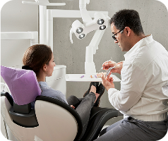 dentista con paciente